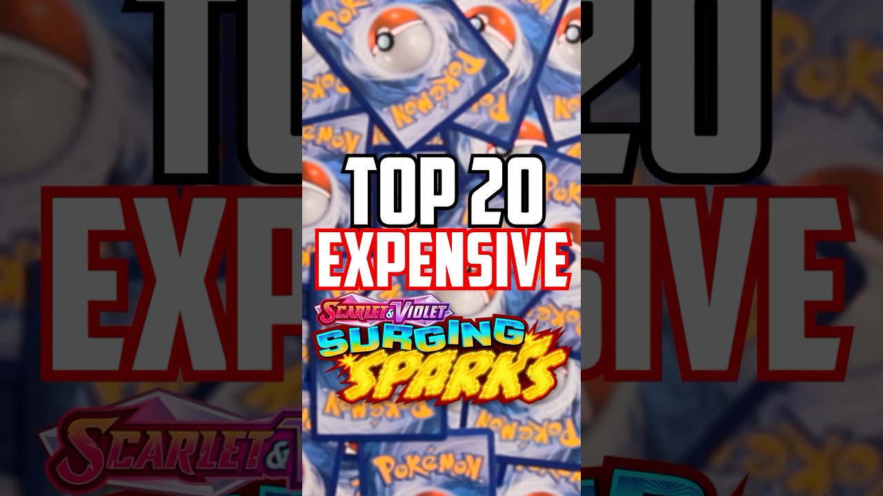 Most Expensive Surging Sparks Pokemon Cards!