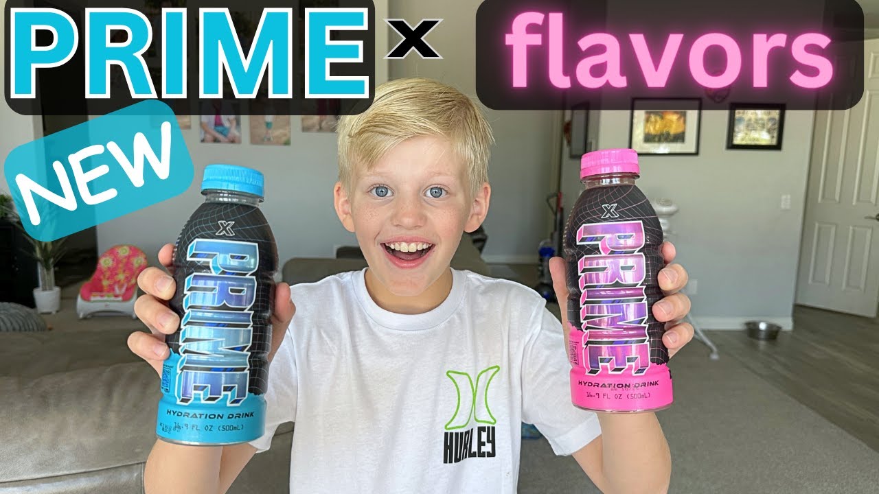 Newest PRIME X Drink Flavors!