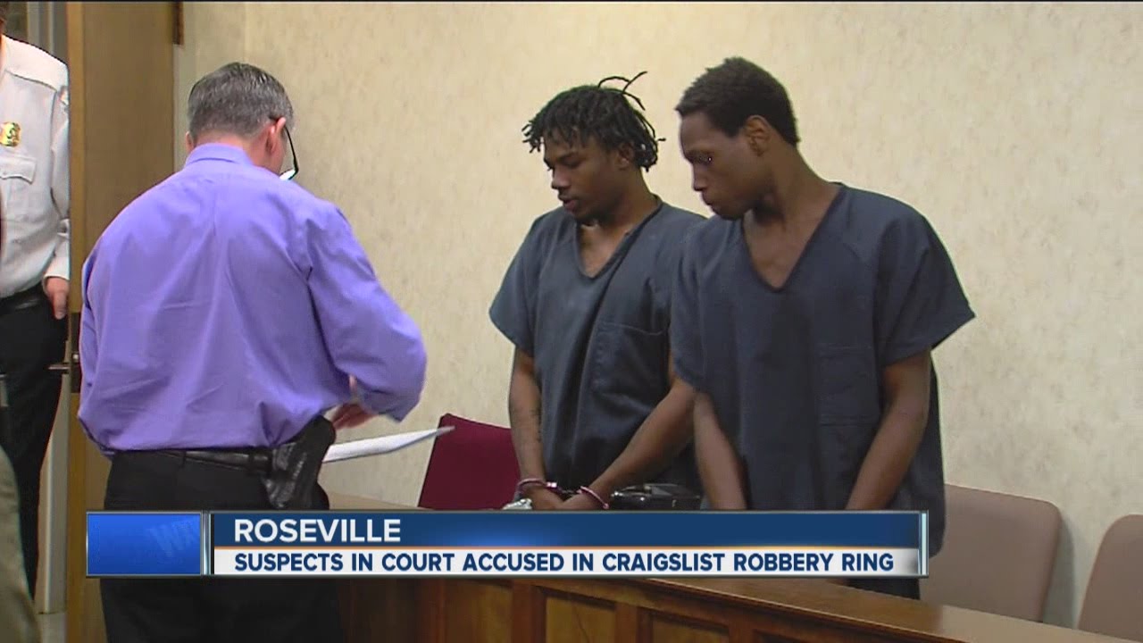 Suspects in Craigslist robbery appear in court