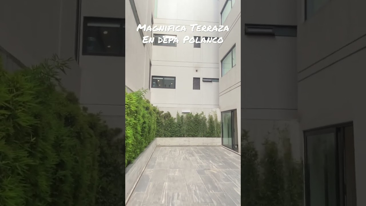 ¡Increíble Oportunidad de Vivir en Polanco cerca del Palacio de Hierro! ¿Qué hay en Su Terraza?