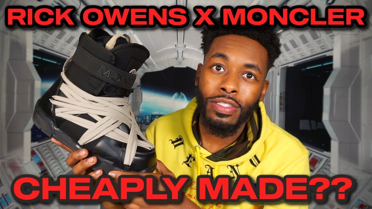 Rick Owens X Moncler Moon Boots ! Watch this before u buy !