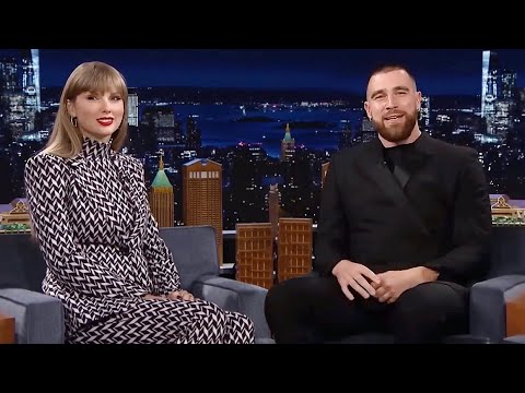 Taylor Swift & Travis Kelce Talk DATING Rumours on The Late Late Show