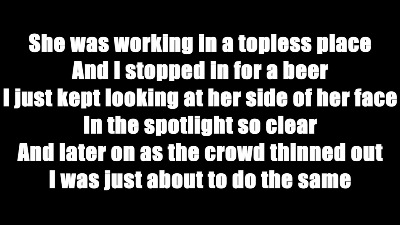 Bob Dylan Tangled Up In Blue Lyrics