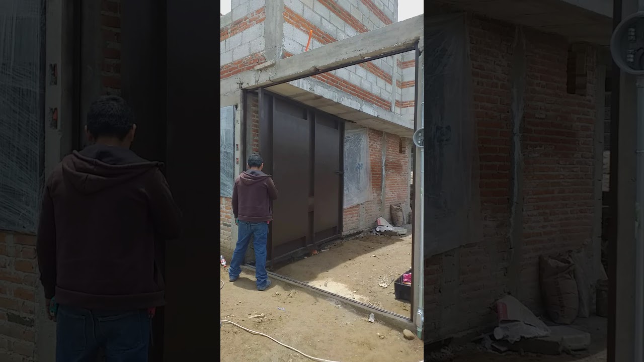 Zaguán de apertura de 90°