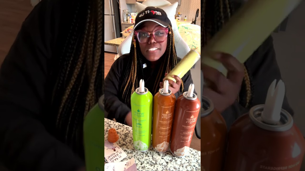 CARDI B now had Whip Shots and I tried them (alcohol infused whipped crème)