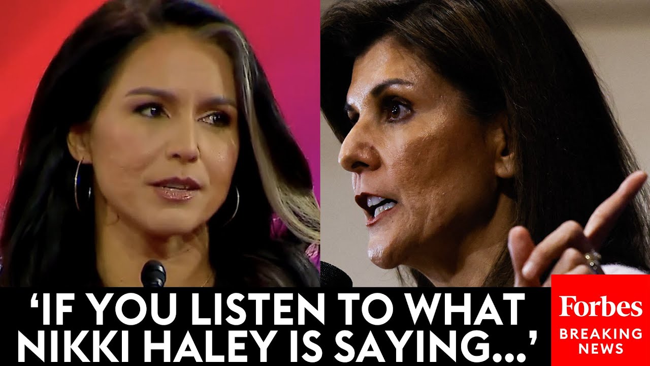 BREAKING NEWS: Tulsi Gabbard Defends Trump From Nikki Haley At CPAC As South Carolina Primary Nears