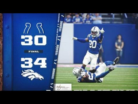 Colts Fall to Broncos 34-30 in Preseason Opener