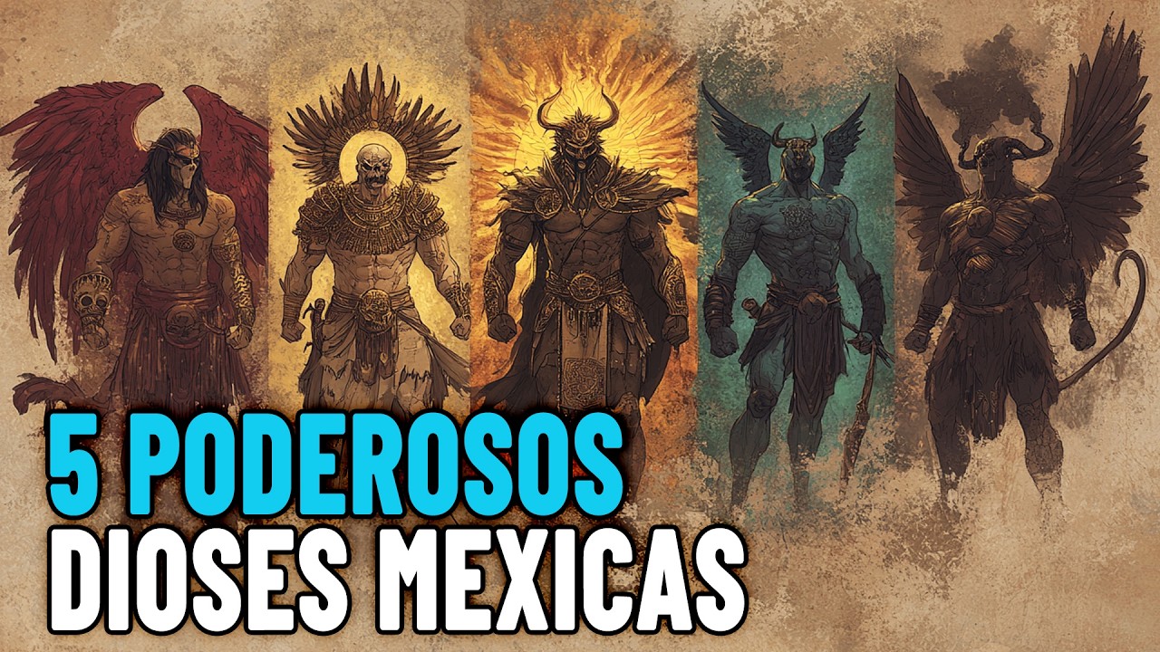 Los 5 Dioses Aztecas Más Poderosos: Seres Divinos Que Controlaban el Destino del Mundo