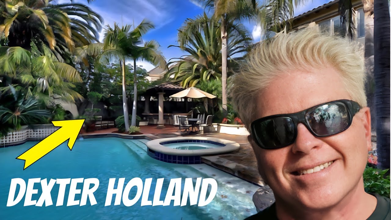 The Offspring Dexter Holland | House Tour | $3.86 Million Mansion Huntington Beach