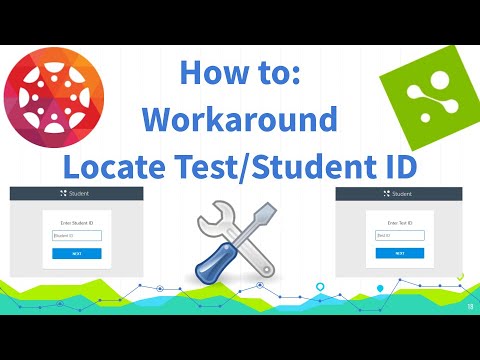 MasteryConnect How To:  Locate Test & Student ID