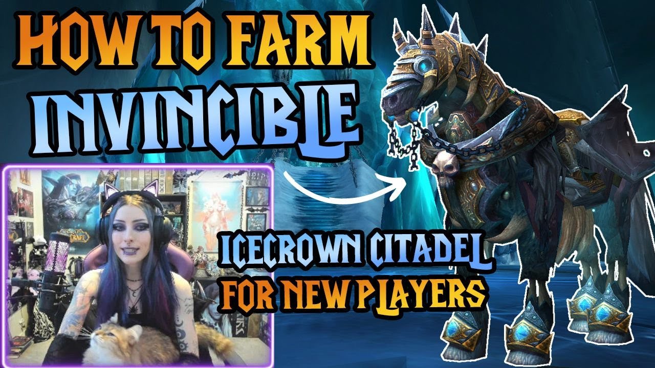 How to Solo Run Icecrown Citadel for Invincible Mount❄️WoW New Player Guide Step by Step Walkthrough