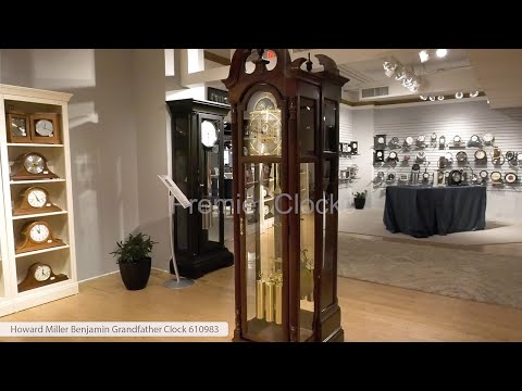 Howard Miller Benjamin Grandfather Clock 610983 at Premier Clocks