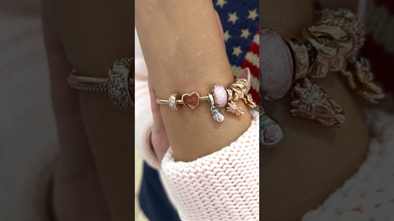 Pandora Anniversary Charm Engraving  #PandoraPartner #ad @TheOfficialPandora #pandora #traceofhearts