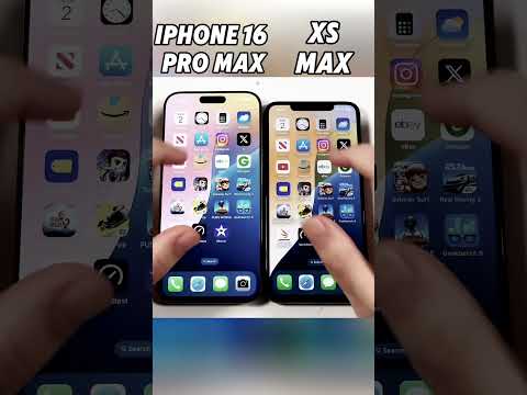 iPhone 16 Pro Max vs iPhone XS Max ⚡ Evolution of Speed! The Ultimate Battle! 🚀 #Shorts#viralvideo