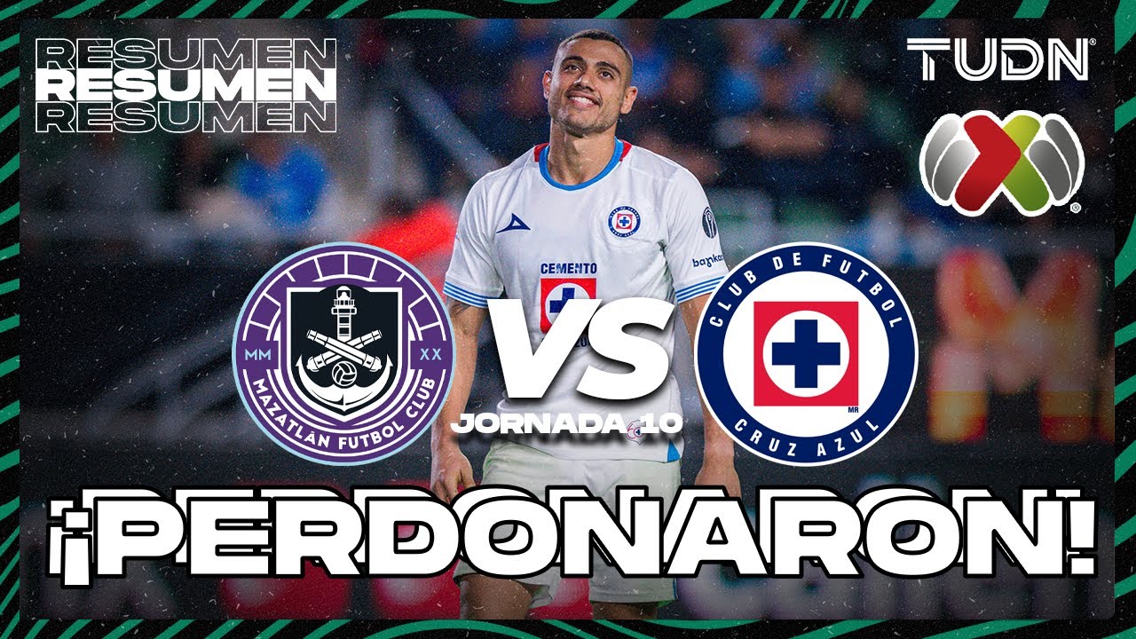 HIGHLIGHTS | Mazatlán vs Cruz Azul | Liga Mx - CL2025 J10 | TUDN