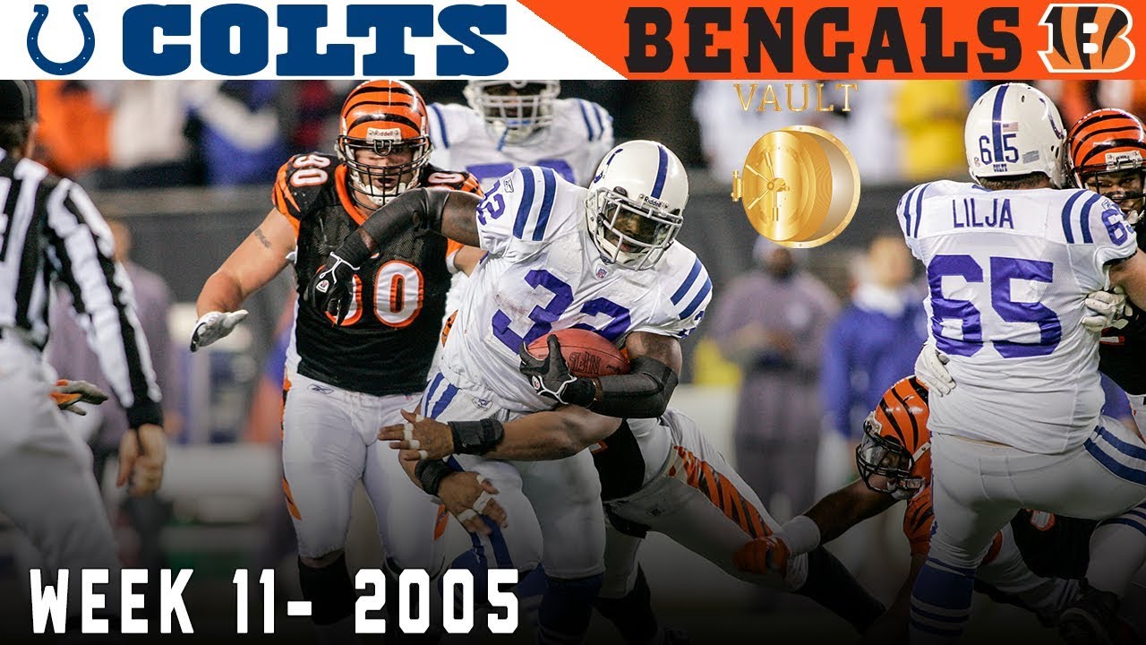 The Most High-Octane First Half in NFL History! (Colts vs. Bengals, 2005) | NFL Vault Highlights