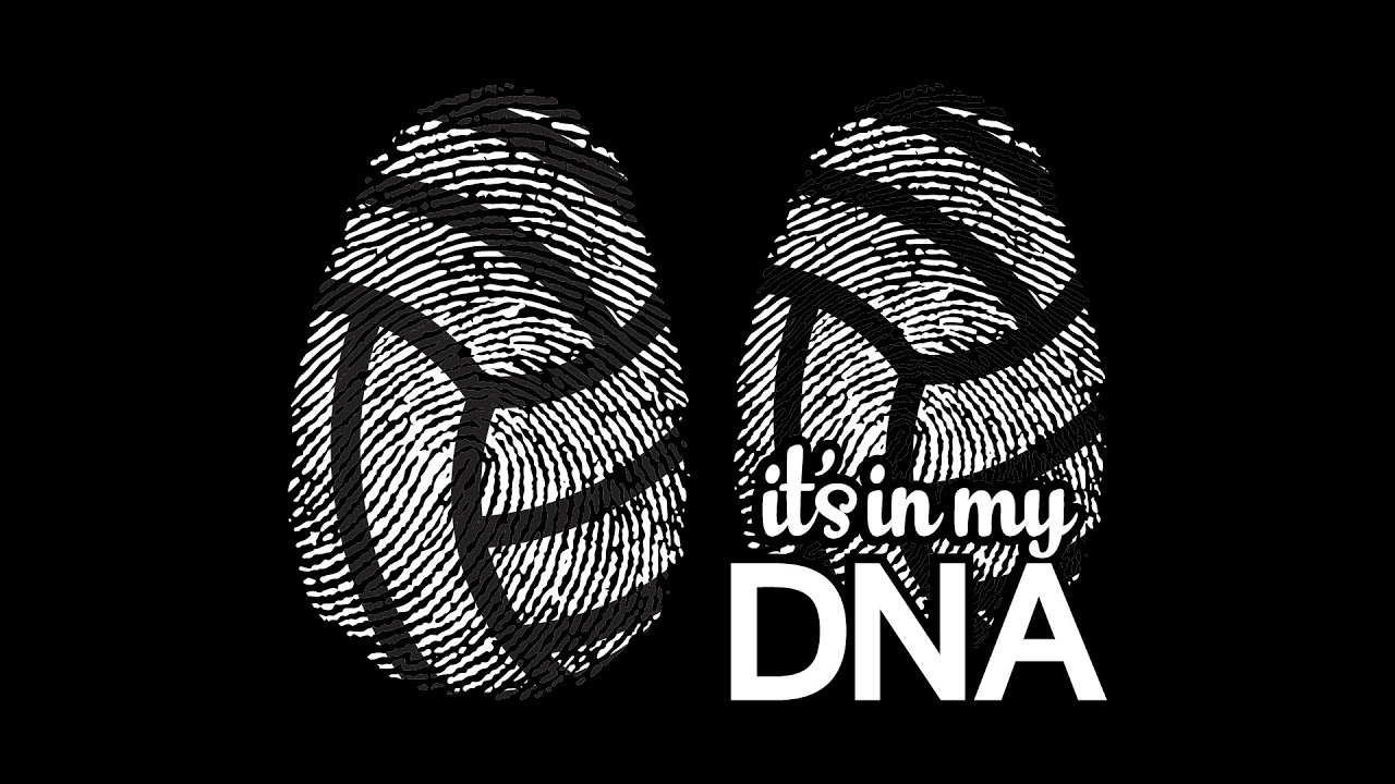 Volleyball It's In My DNA Fingerprint SVG Cricut Cut File Clipart Png Eps Dxf Vector