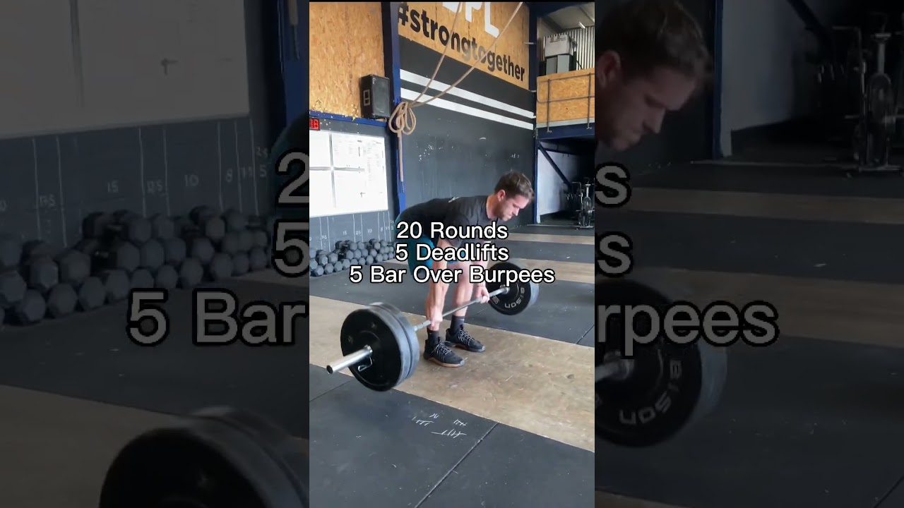 Try this brutal CrossFit workout 🏋️♀️