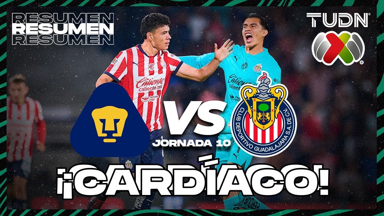 HIGHLIGHTS | Pumas vs Chivas | Liga Mx - CL2025 J10 | TUDN