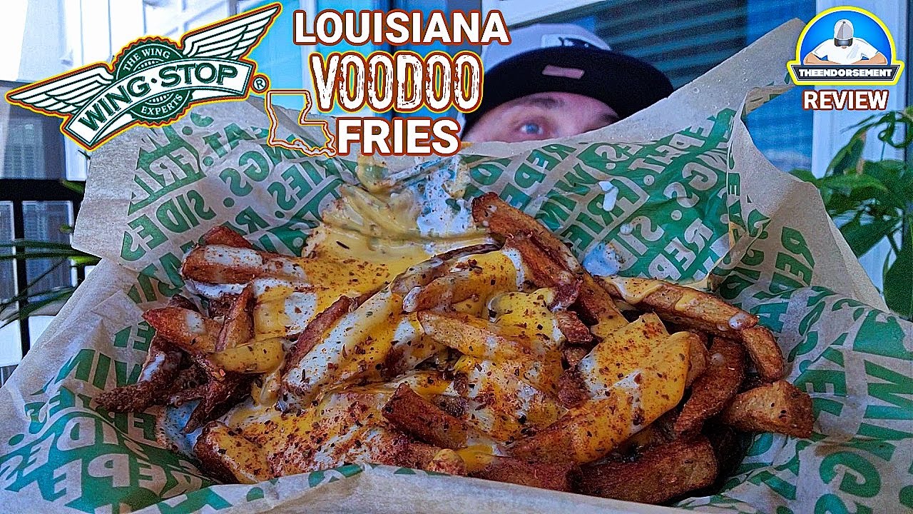 Wingstop® Louisiana Voodoo Fries Review! ⚜️👹🍟| 1st Time Trying! | theendorsement
