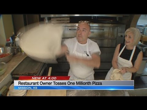 Owner of Italian Delight tosses 1 millionth pizza