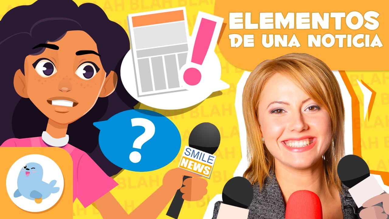 Las NOTICIAS para niños 🎙️📰 Características y elementos 📺 Lengua para niños