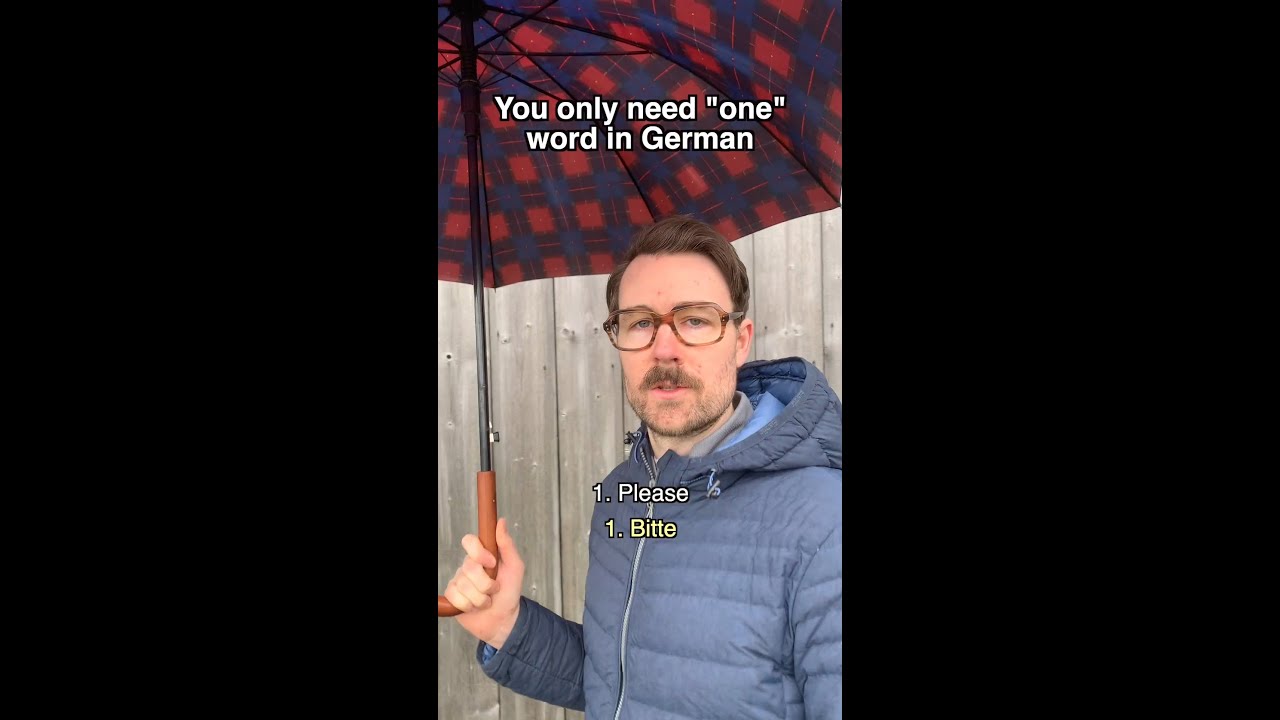 "Bitte" in German