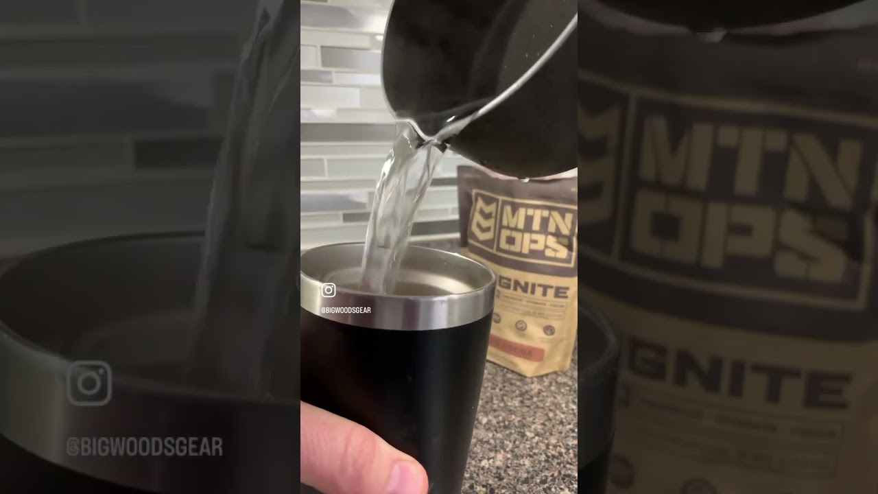 MTN OPS HOT IGNITE coffee replacement.  More energy, less crash!