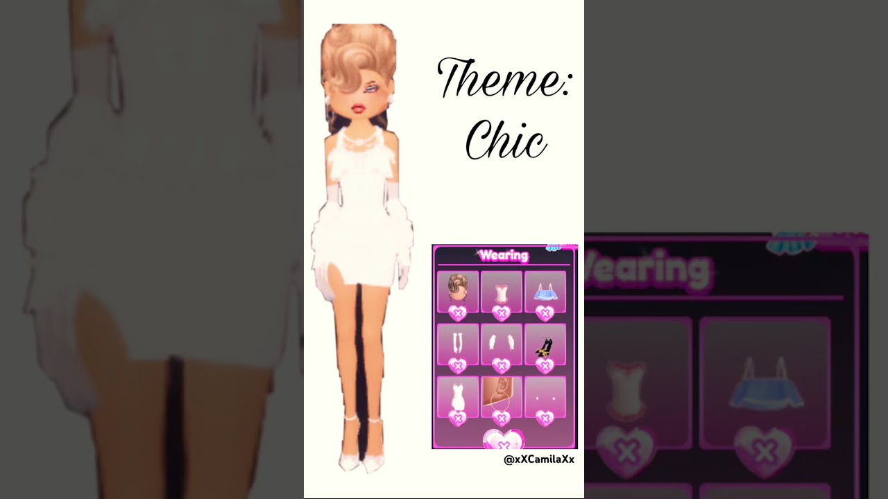 DTI Outfit Ideas #chic #roblox #dresstoimpress #viral #fyp #roblox #short
