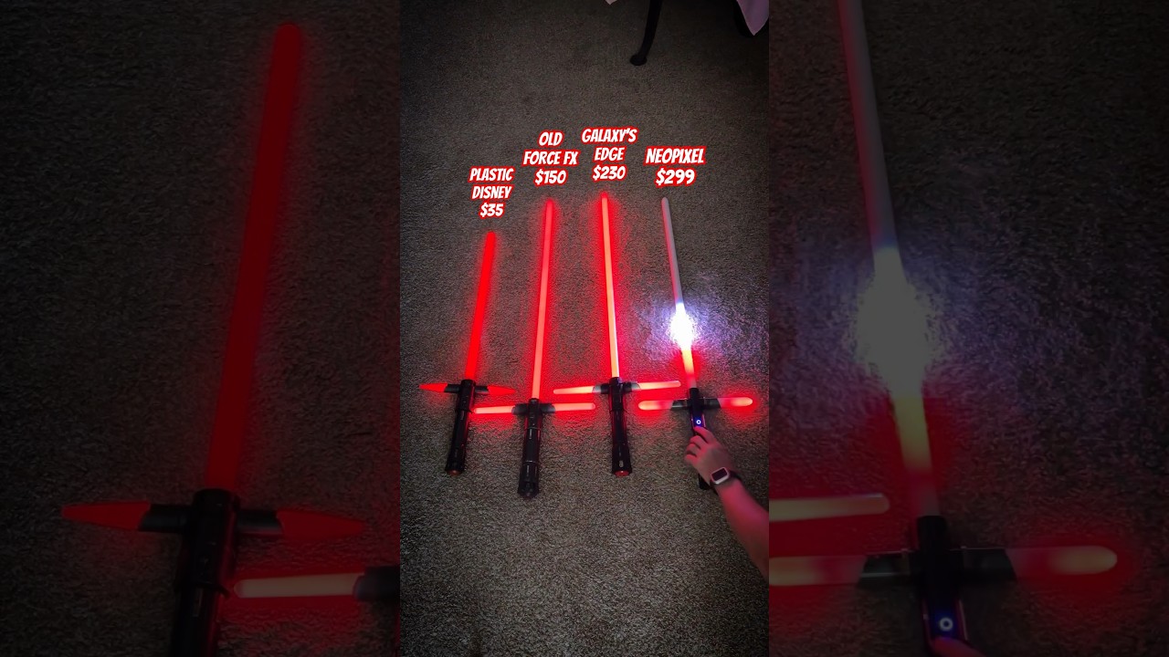 Which Kylo Ren Lightsaber Would You Choose?