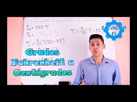 Grados Fahrenheit a Centígrados - Salvador FI