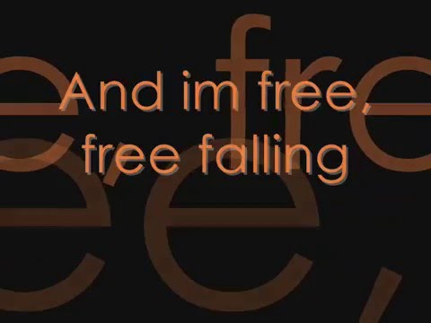 Tom Petty- Free Falling + Lyrics On Screen