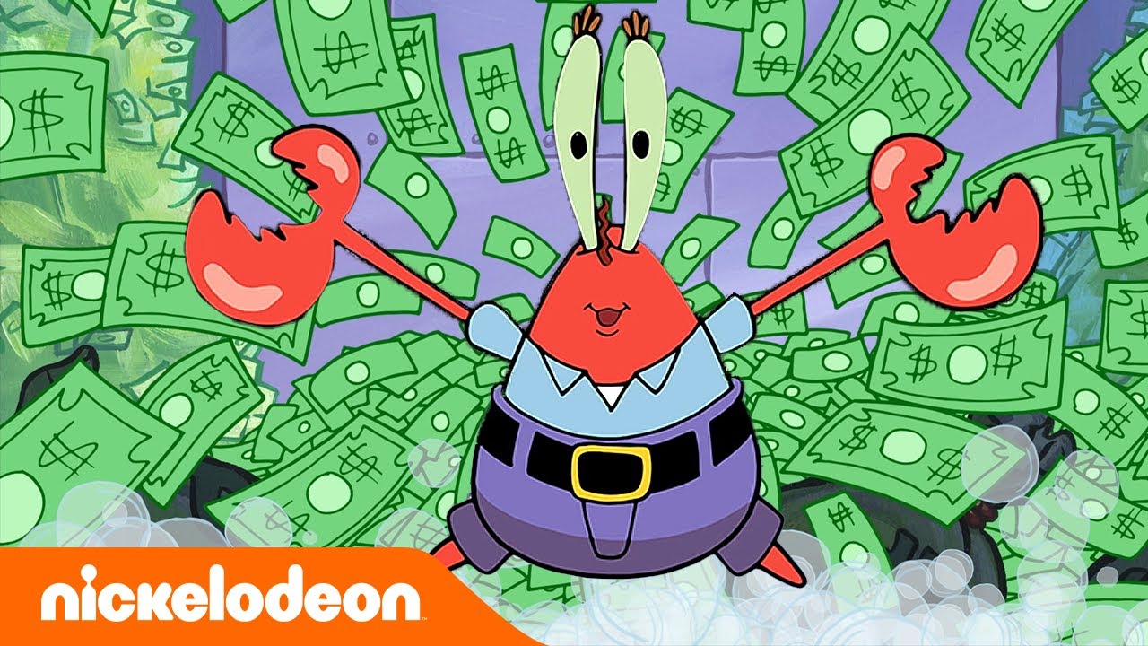 Bob Esponja | ¿Don Cangrejo quedó encerrado en el banco? | Nickelodeon en Español
