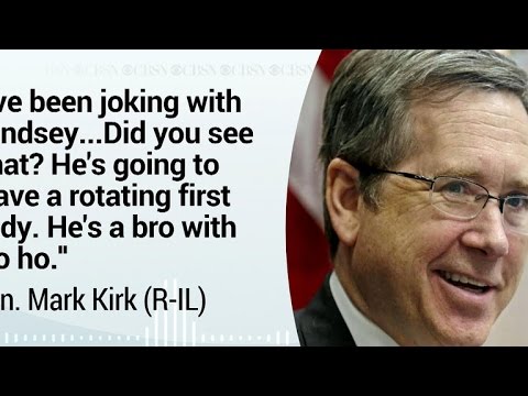 Hot mic catches dig at Senator Lindsey Graham