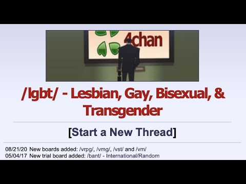 Average day in 4chan's /lgbt/
