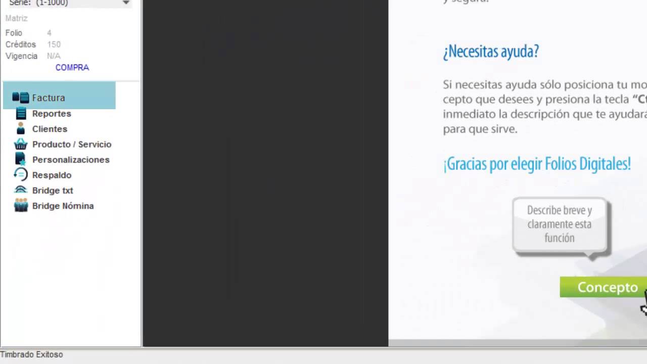 Tutorial Emisión de Comprobantes Folios Digitales