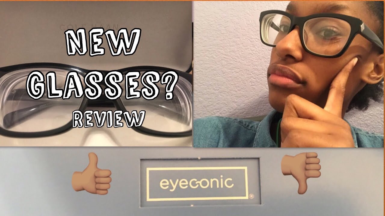 Trying on my new glasses ( Eyeconic Review)