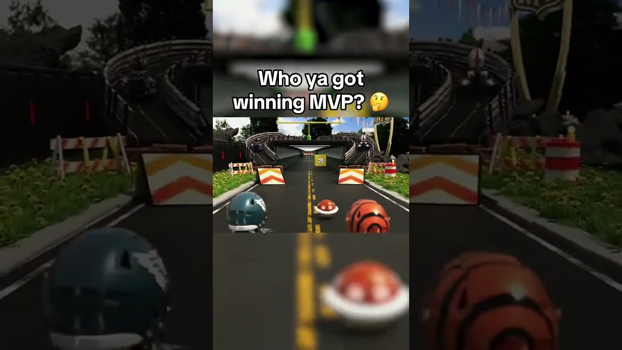 The NFL MVP race 🏆🏎️