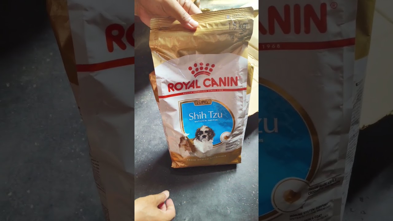 Unboxing Royal Canin Shih Tzu Dry Food | Perfect Nutrition for my Furry Friend!