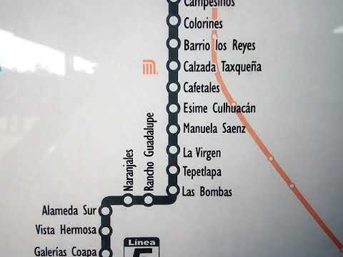 Metrobús Línea 5 (Ampliacion Etapa 2) Glorieta de Vaqueritos - Sán Lázaro