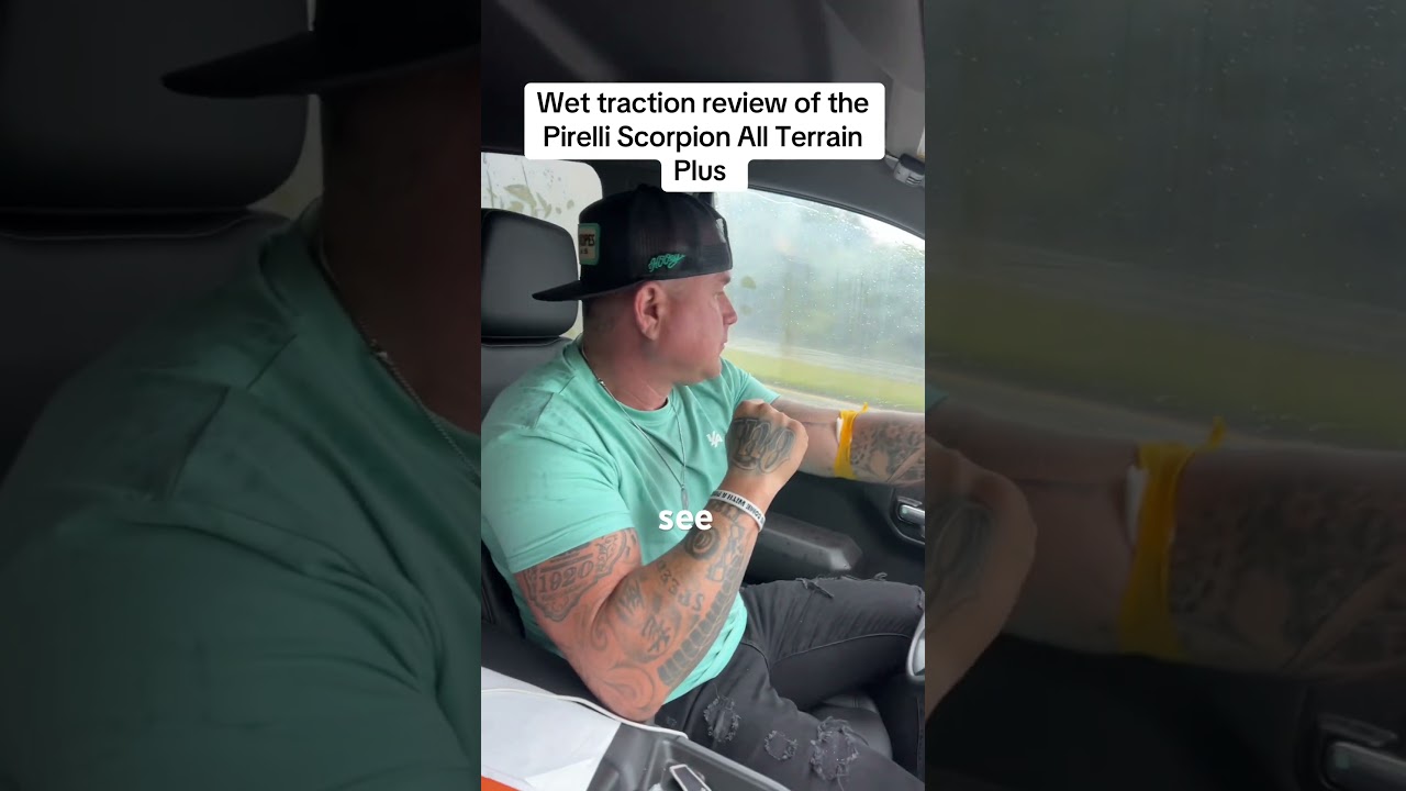 Wet traction review of the Pirelli Scorpion All Terrain Plus