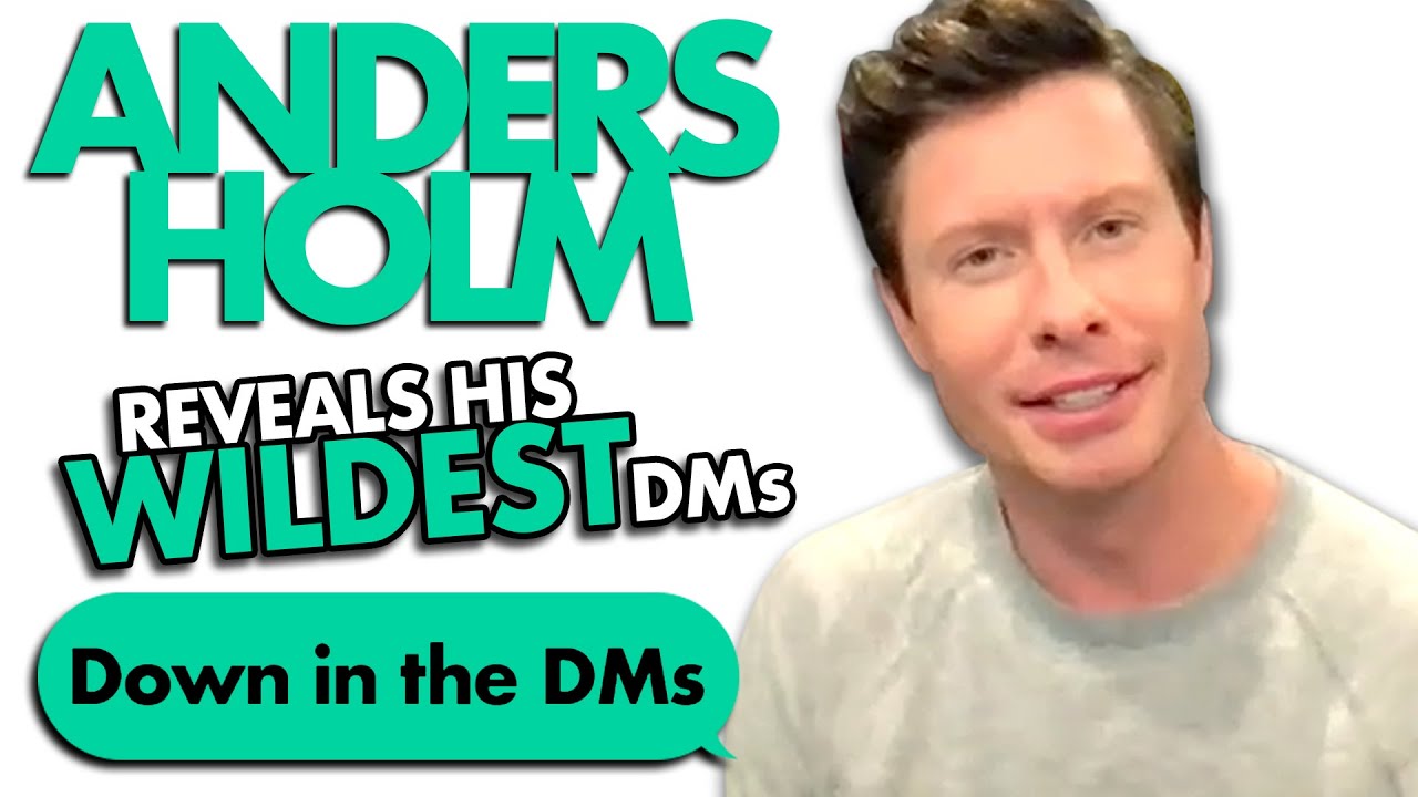 Anders Holm REENACTS DM Exchange With Seth Rogen | Down in the DMs | E! News