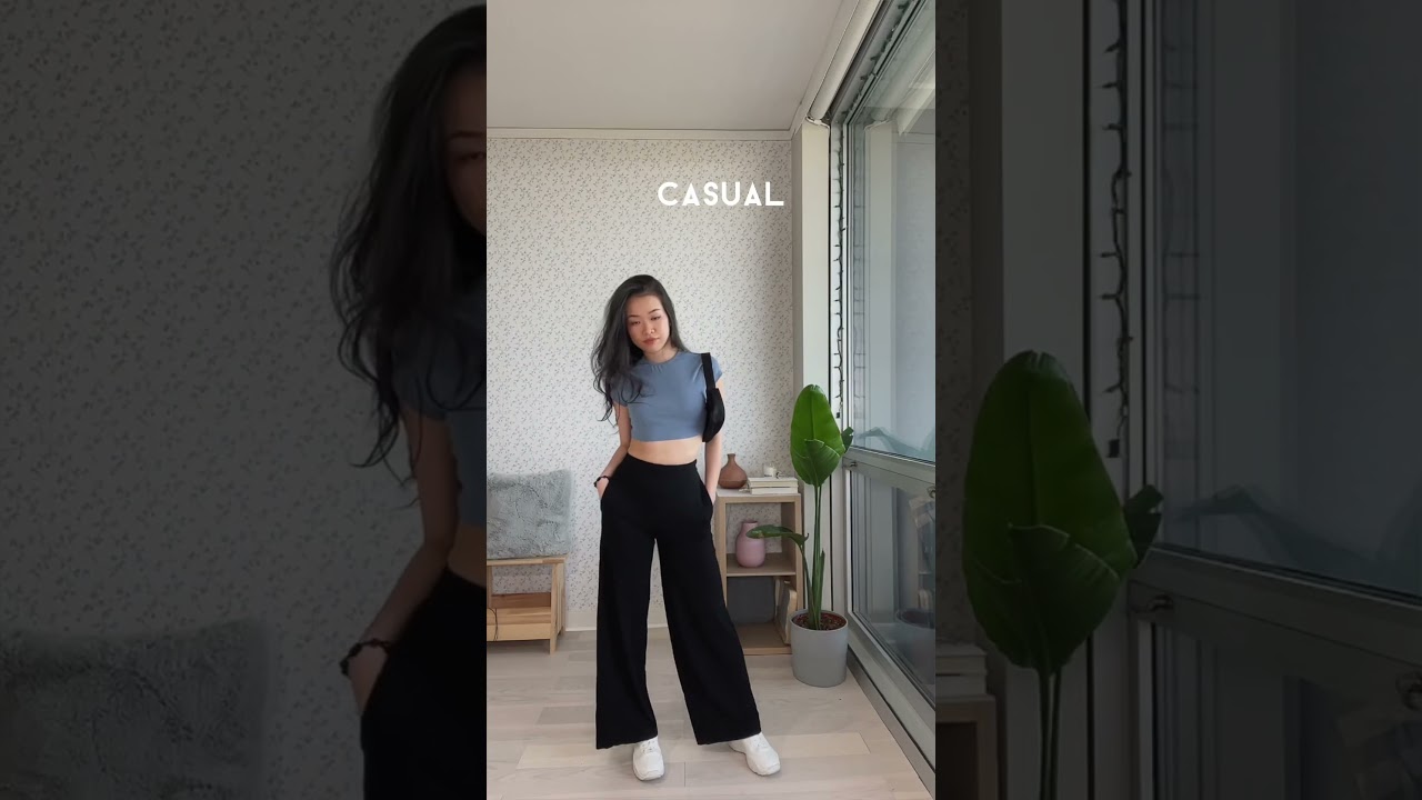 3 WAYS TO STYLE CULOTTE PANTS 😍 #fashion #shorts #short #style #howto #outfit #trending