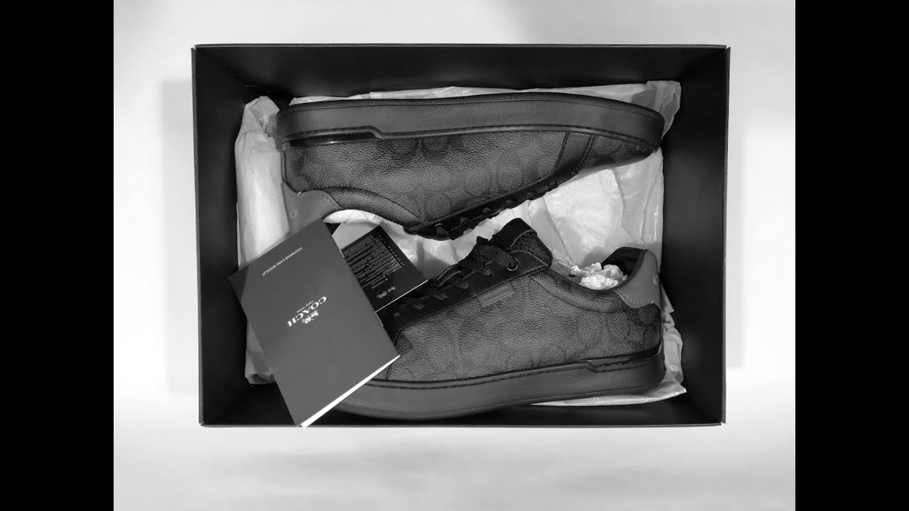 Tenis Coach Gris Carbón para Hombre
