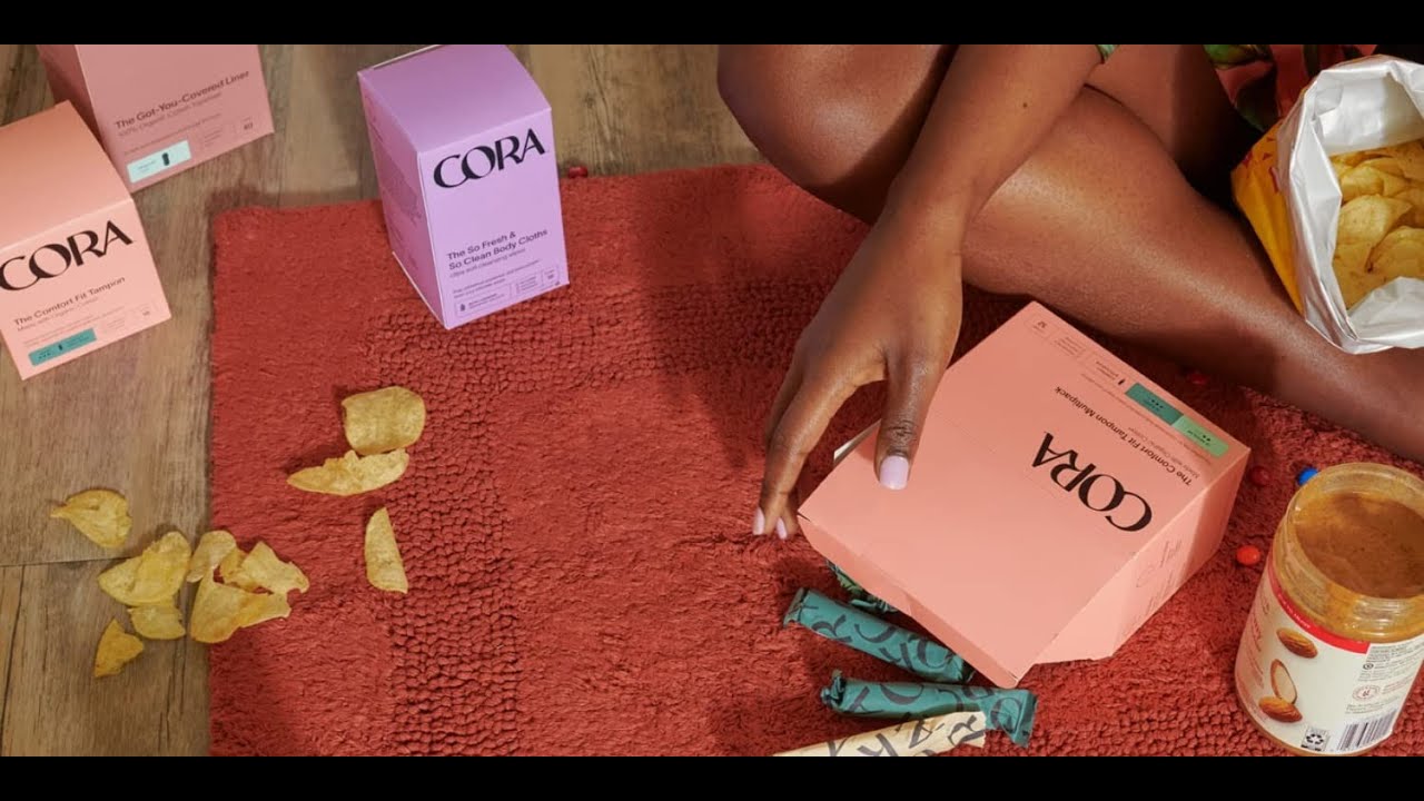 Cora Organic Applicator Tampons #shorts #organic #shot #tampon