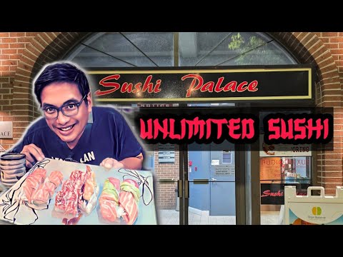Sushi Lovers Rejoice! Unlimited Sushi at This NJ Spot! Sushi Palace! #sushi