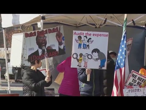 Inspections at proposed migrant shelter in Chicago as many rally against it: 'the mayor sold us out'