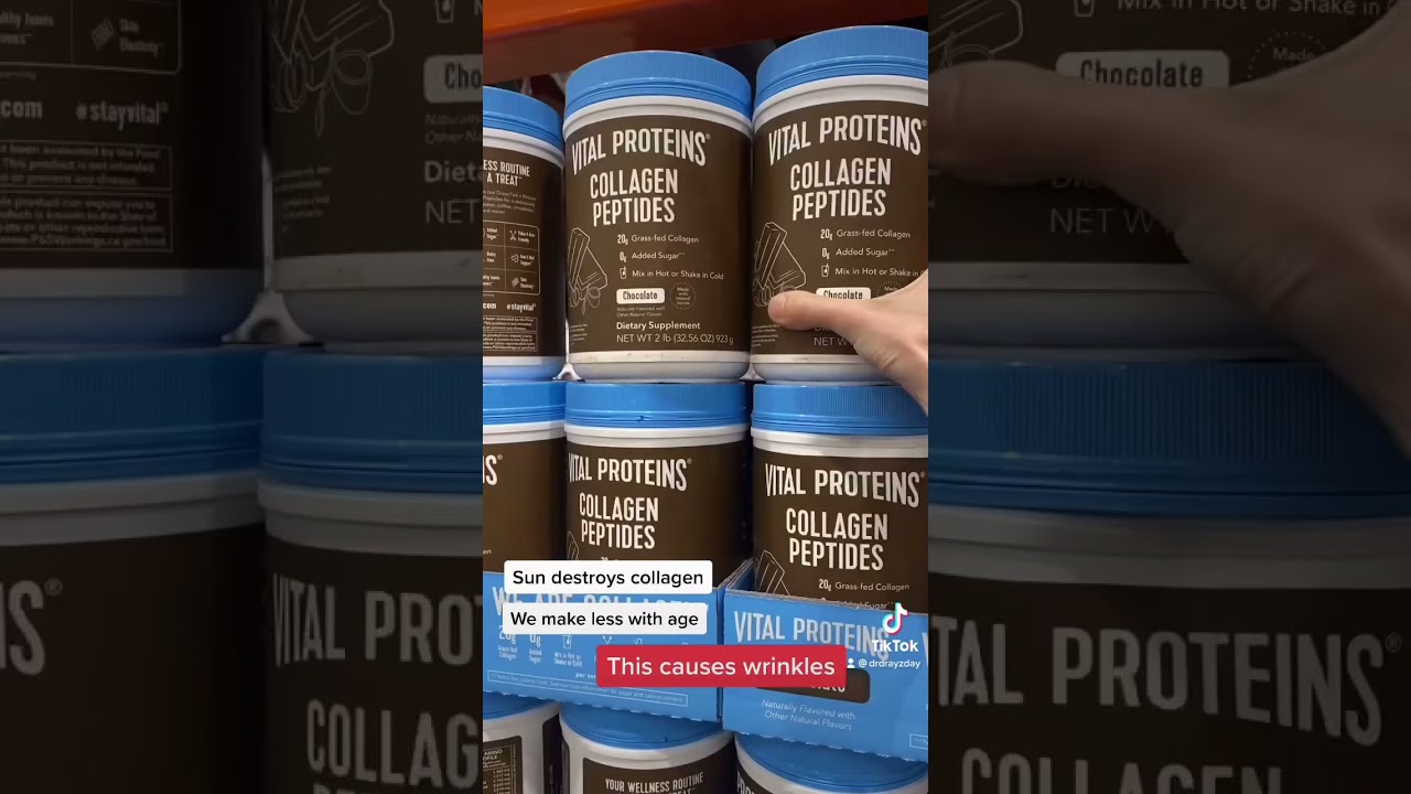 COLLAGEN PEPTIDES for SKIN? #Shorts