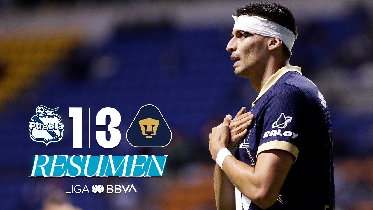 PUEBLA 1-3 PUMAS J11 | Triunfo en el debut de Efraín Juárez | Clausura 2025