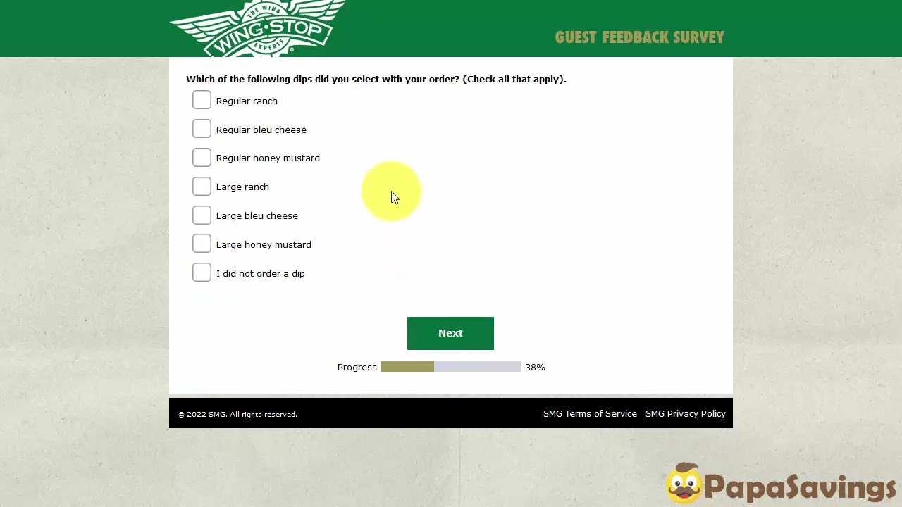Do the Wingstop Guest Satisfaction Survey Online 2023